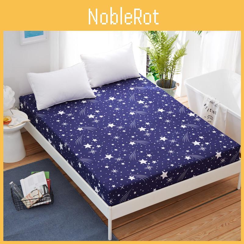 Роскошная простыня на резинке с цветочным принтом размеров Твин, Фул, Квин, Кинг для максимального комфорта