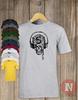 Camiseta De Grunge Con Calavera, Ropa De Festival, Tatuaje Clásico, Cool Tee