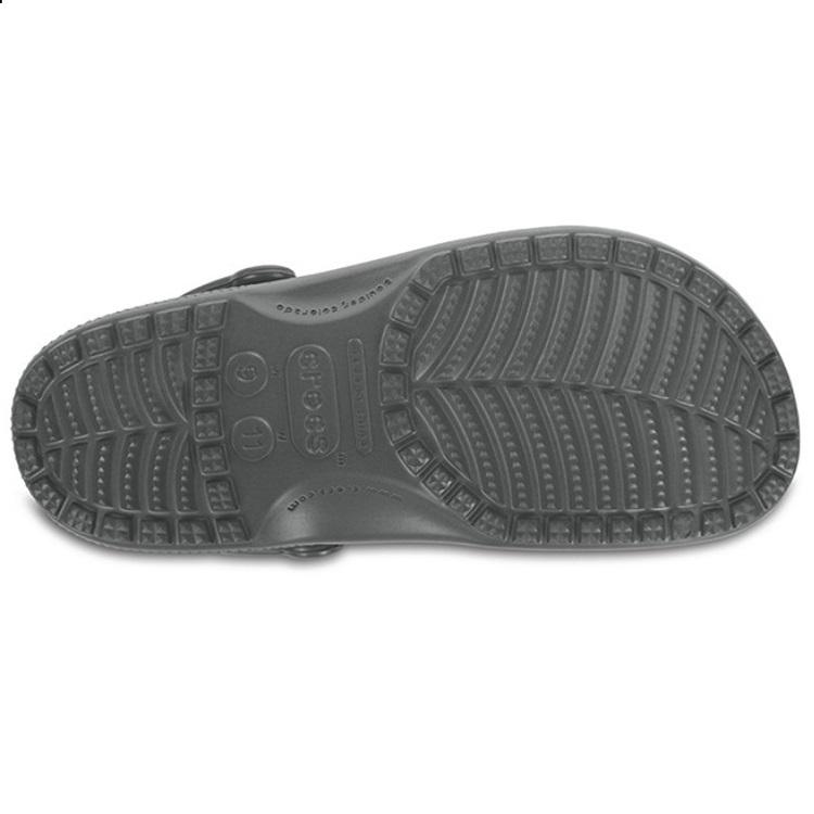 Crocs Классические клоги Классические Удобные Повседневные Сандалии 2см Унисекс Серые