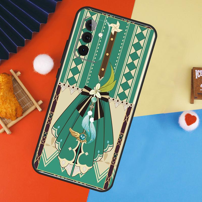 Чехол Genshin Impact для Samsung Galaxy A17 A35 A55 A06 A16 A26 A36 A56 A53 A32 A52 A33 A13 A14 A34 A54 A15