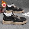 Winter Velvet Men's Thickened Thermal Cotton Shoes Men's Martin Boots Thick-soled Outdoor Snow Boots