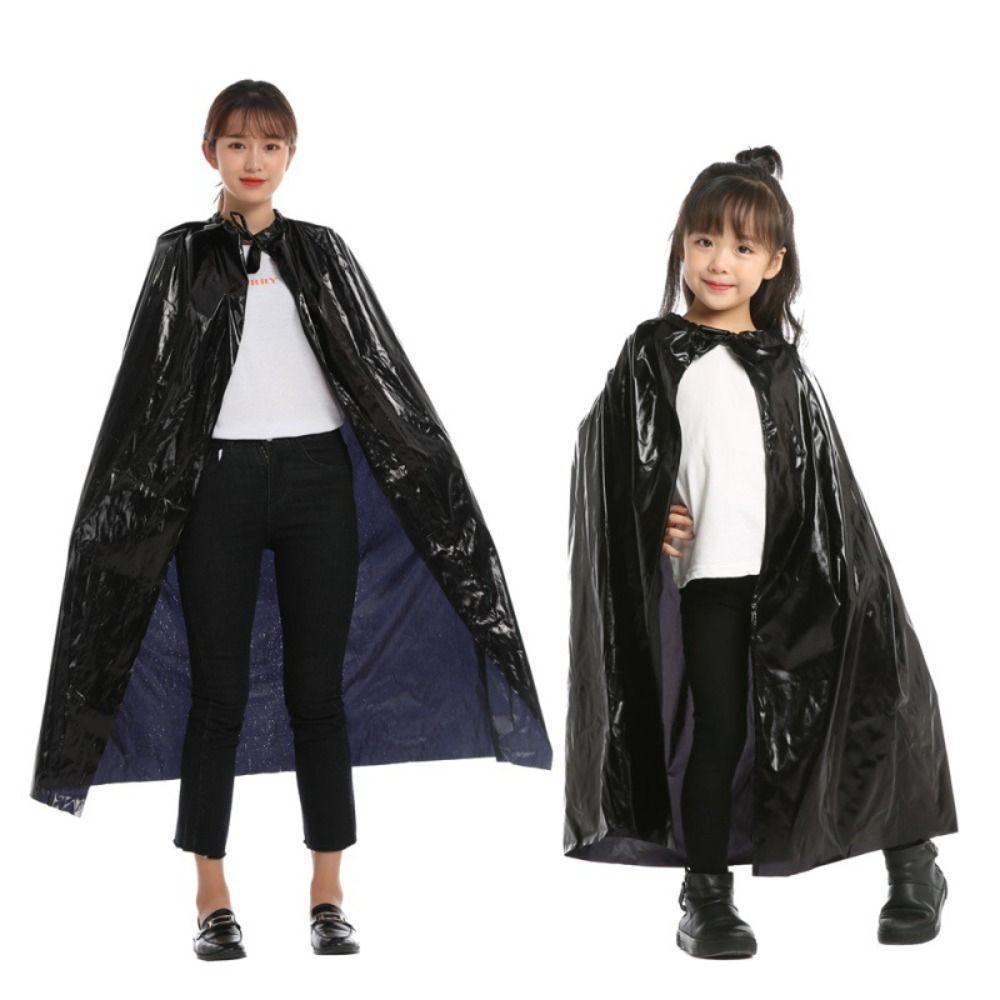 Multipurpose Witches Robes Bright Color Halloween Cosplay Cape Cool Grim Reaper Cloak Kids