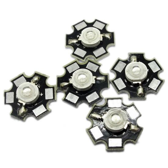 20мм 3Вт Высокомощный светодиодный чип Свет Мощность 270Лм Эмиттер Лампа Светодиод