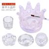 Стаканчик для дизайна ногтей Crystal Cup High Transparent Octagonal Symphony Glass Crystal Nail Crystal Liquid Cup Crystal Cup