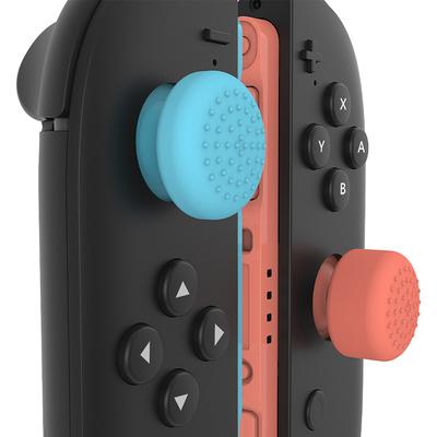 Набор силиконовых противоскользящих колпачков для джойстиков 4/6 шт. для Switch 2, чехол для джойстика, колпачки для стиков, накладки на контроллер, скин, чехол для геймпада Joycon