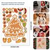 Красочные наклейки «Милый пряничный человечек» Cm2408010, идеально подходят для детских дней рождений