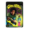 Фигурка Джими Хендрикса Super7 Blacklight You Jimi Hendrix с аксессуарами, включающая в себя коллекцию классического рока и ретро-игрушки (Опытные) -