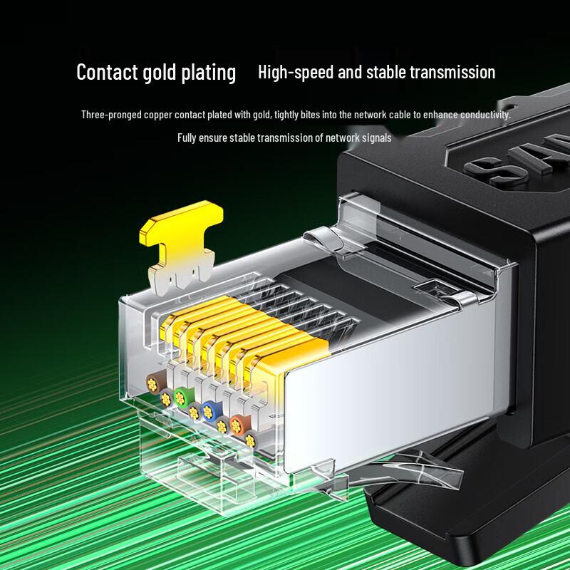 SAMZHE Cat6A Industrial Shielded High-Flex Drag Chain Ethernet Cable