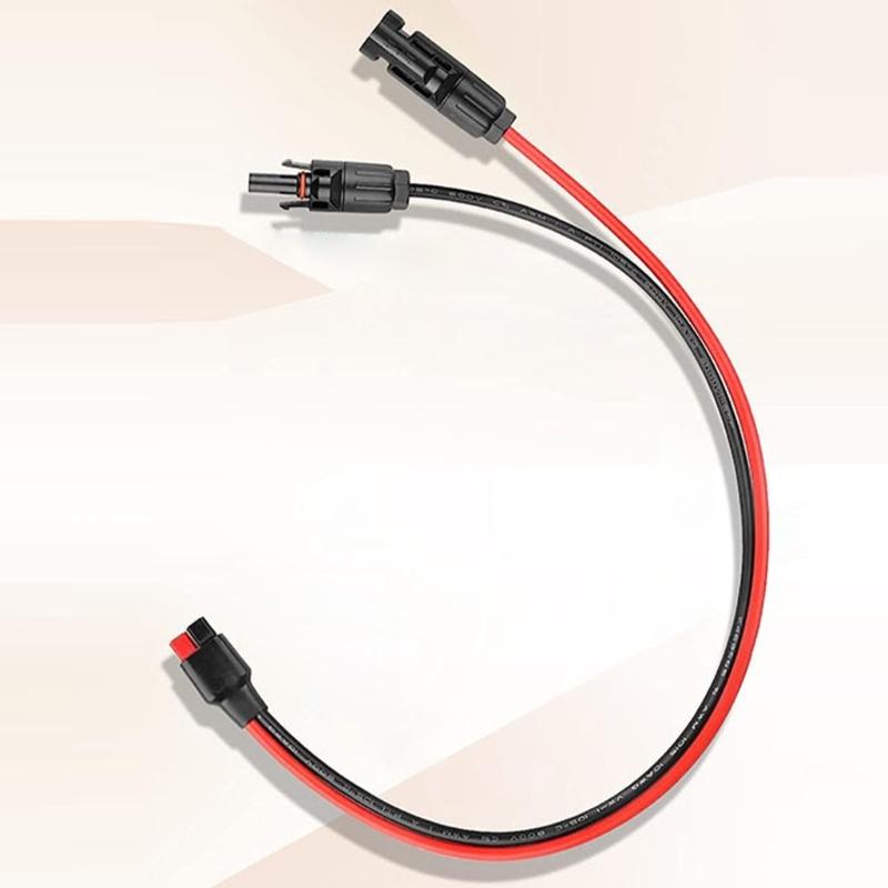 Тяжелый тип солнечного кабеля 10AWG с разъемами, водонепроницаемый, для солнечных панелей, аккумуляторных систем