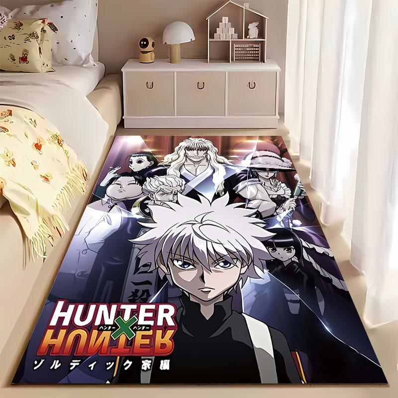 Hunter x Hunter Anime Carpet suitable as a non-slip mat for the living room or bedroom sofa