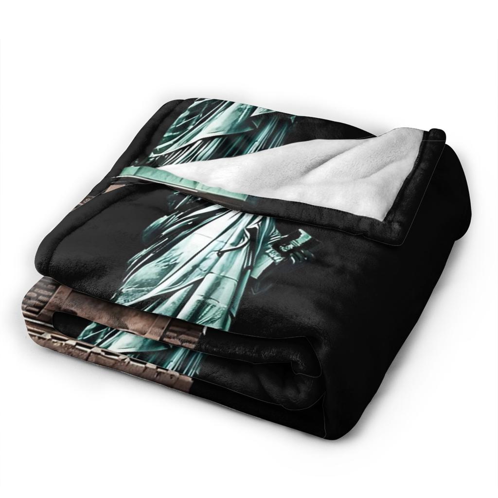 The Only Thing More Powerful Than Hate Is Love Stadium Unity Concept Blankets Coral Fleece Plush Throw Blanket for Bed Quilt