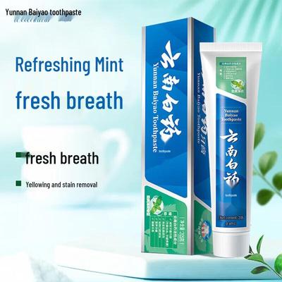 Освежающая мятная зубная паста Yunnan Baiyao