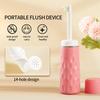 Portable Travel Bidet Spray Peri Bottle Leak-Proof Manual Squeeze Handheld for Bathroom Care Modern Plastic for Postpartum