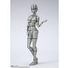 TAMASHII NATIONS S.H.Figuarts Body-chan - Kentaro Yabuki - Edition Wireframe (Gray Color Ver.) (Rerelease) Approximately 135mm PVC & ABS Pai