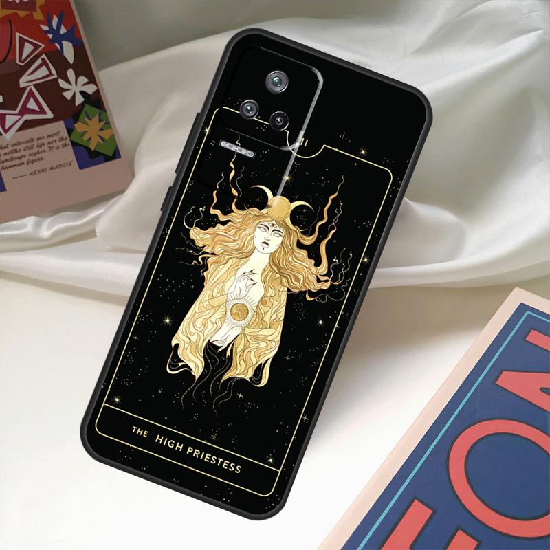 Witches Moon Tarot Mystery Totem Funda For POCO M6 Pro X3 X4 X5 X6 M5s F3 F5 Xiaomi 13T Pro 12T 11T 12 13 Lite 14 Ultra Case