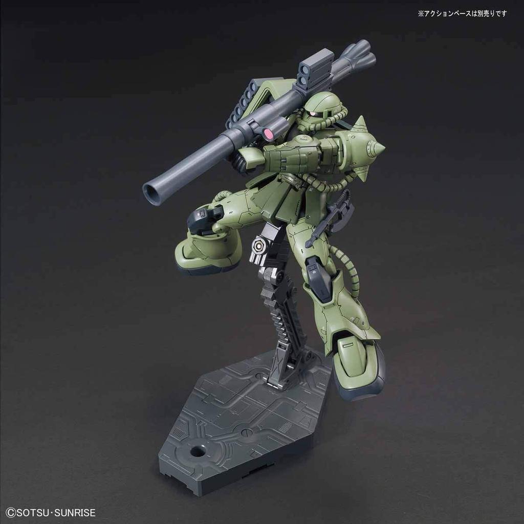 HG Подвижный доспех Gundam THE ORIGIN Zaku II Тип C/Тип C-5 Масштаб 1/144 Предварительно окрашенная пластиковая модель