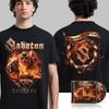 Sabaton Legends Двусторонний Графический Принт Футболка Хэви-метал Группы