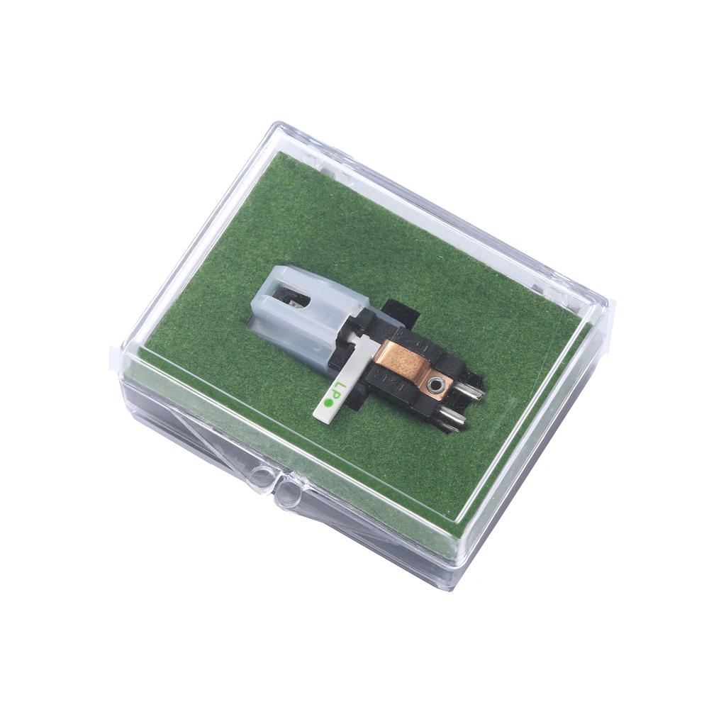 Проигрыватель Фонограф Двойной Стерео Картридж с Красной Рубиновой Сапфировой Двусторонней Иглой-Стилусом для Виниловой Пластинки LP 78 об/мин