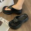 Fashion 2025 Fashion Women Platform Flip Flops Summer Beach Non Slip Thick Bottom Slippers Woman Clip Toe Wedge Sandals Outdoor Slides