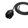 Kabel Zasilający Przewód Z Wtyczką Prostą 2M 3X1Mm2 16A Gumowy Ip44