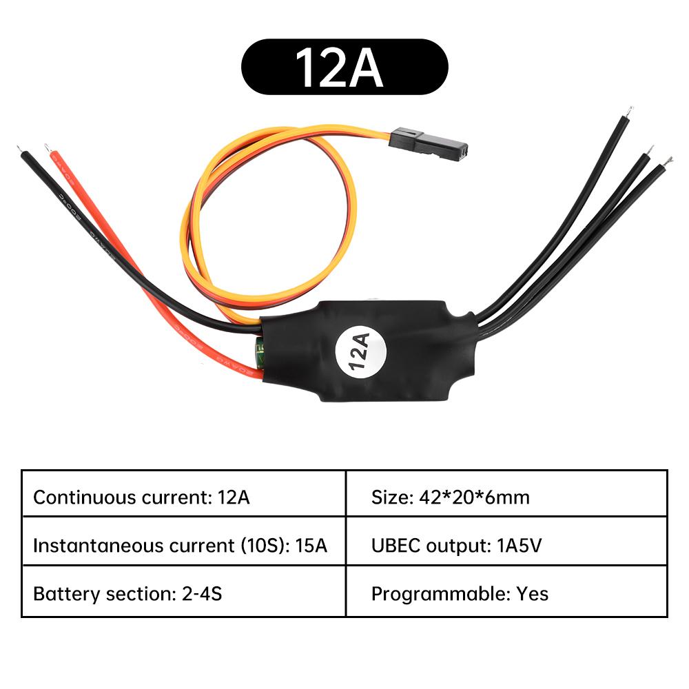 11A 11A 11A 11A 11A BLHeli Brushless ESC Motor Controller with UBEC for RC Drone Helicopter Multi Rotor Smooth Speed Control