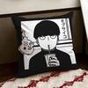 Anime MMob PPsycho 100 Cushion Cover Reversible Soft Durable Pillow Cover Home  Car MultiScene Use for Daily Comfort