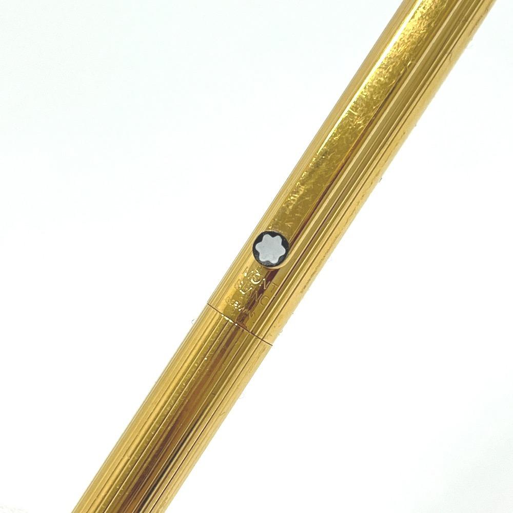 MONTBLANC Nonbreath Pens, stationery Ballpoint pen Metal Gold