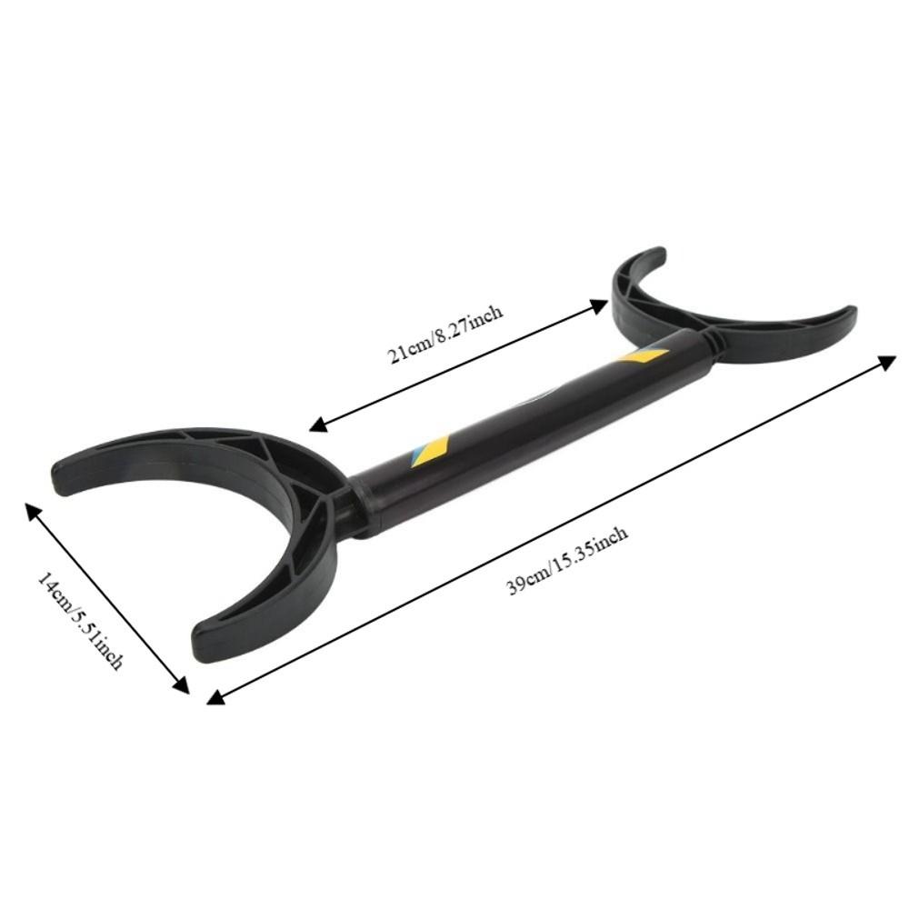 Horn Pole Design Golf Swing Trainer Plastic Material Alignment Aid Beginner Training