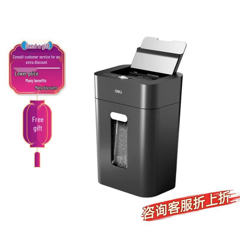 Deli Automatic Cross-Cut Paper Shredder CN plug (adapter included)