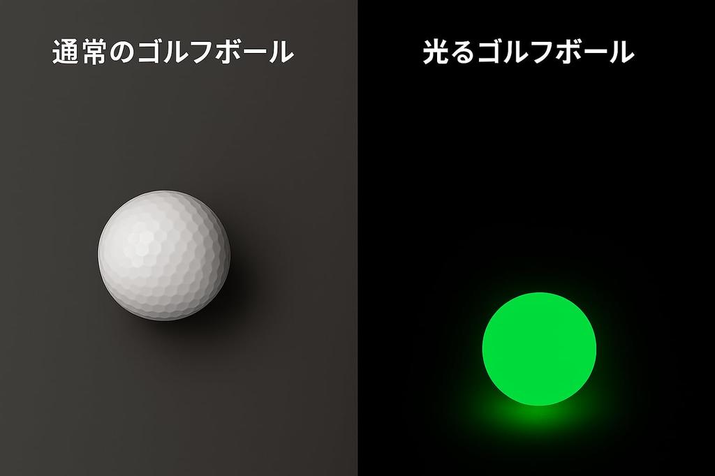 Golf Set of 6 or Choose from 6 Illuminating LED Outdoor Flash Night Golf Set of [sort] Balls, 12, Colors, Lights, Colorful, Sports, Balls, (Green, 6)