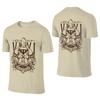 Little Black Mage Loose Reversible Tshirt Artistic Boy Neat Stitching Unisexs Tshirts