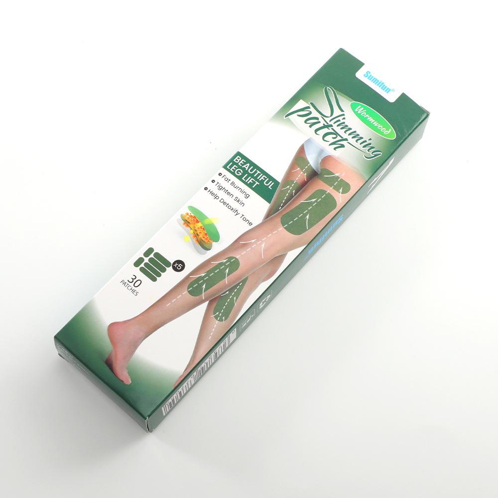 Sumifun Burning Detox Mugwort Наклейки для ног Натуральные ингредиенты Потеря веса Укрепление жира Подтяжка мышц Ленивые формы бедер Красивые