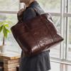 Tote Business Business Horse Made In Genuine Leather Unisex [Flying Horse] Bag, Bag, Tote, Leather, Japan, Lightweight, Leather, Bag, Unisex, (Brown)