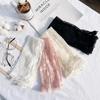 New Long Lace Hollow-Out Fingerless Gloves Sun Protection Sleeves Mesh Lace Thin Cycling Gloves