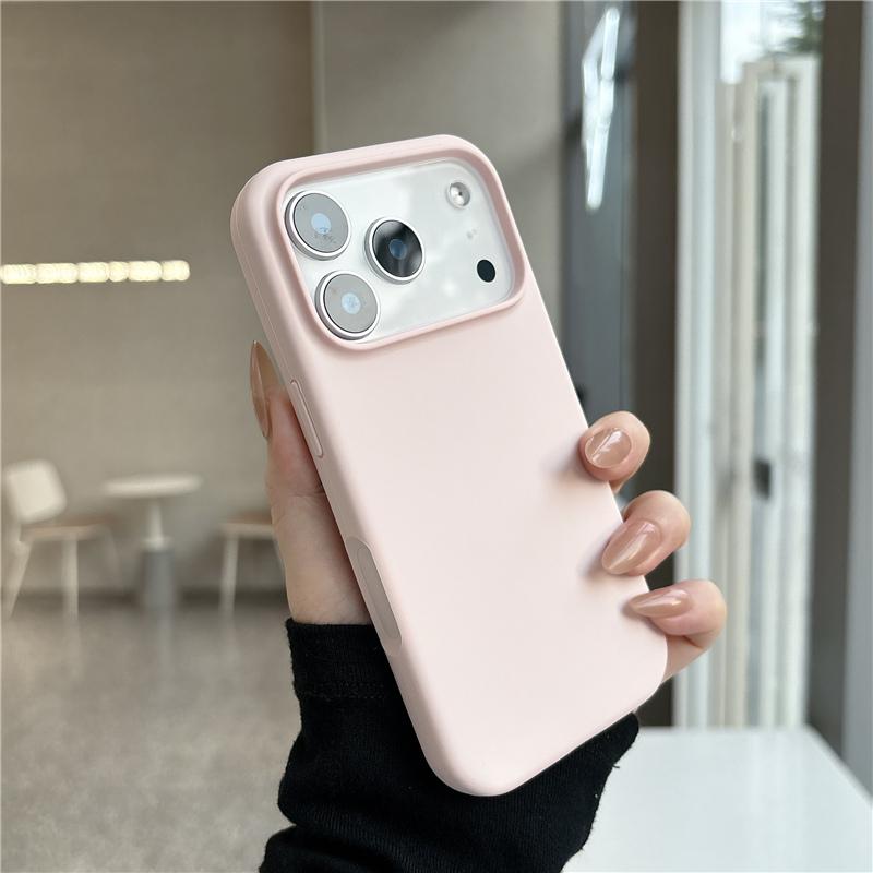 Жидкий силикон магнитный для беспроводной зарядки чехол для для iPhone 17 16 1 14 17 Pro Max сенсорная кнопка камеры матовый мягкий чехол