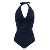 V-neck Maternity Swimwear Padded Breathable Slim Fit Pregnancy Swimsuit for Water