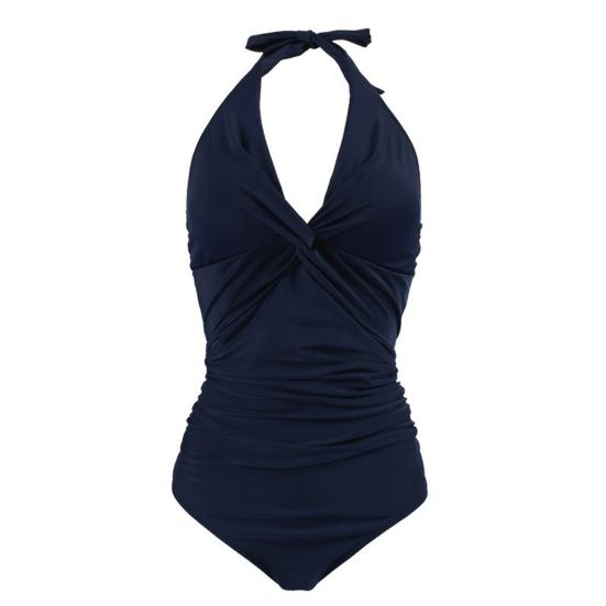 V-neck Maternity Swimwear Padded Breathable Slim Fit Pregnancy Swimsuit for Water