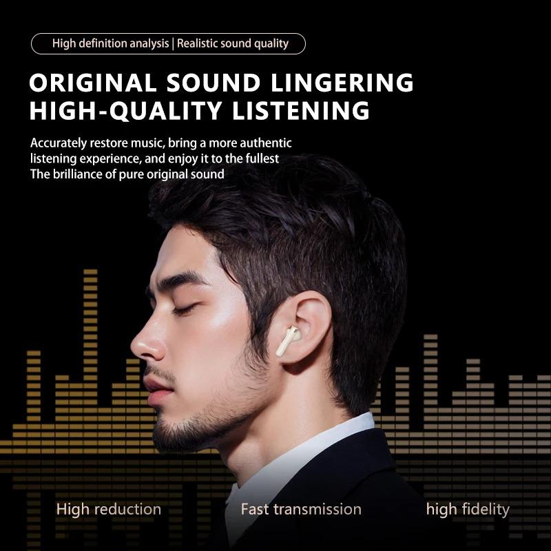 Оригинальные беспроводные наушники Lenovo TA240, Bluetooth-наушники, ANC шумоподавление, музыка, звонки, вкладыши, длительное время работы от аккумулятора, спортивная гарнитура с микрофоном