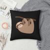 Милый детский мультяшный дизайн ленивца, квадратная наволочка, чехол для подушки, наволочка, декоративная наволочка для дома, спальни, автомобиля