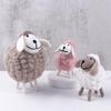 Supplies Miniatures Wool Felt Sheep Home Furnishings Mini Table Ornament Figurines Desktop Decor