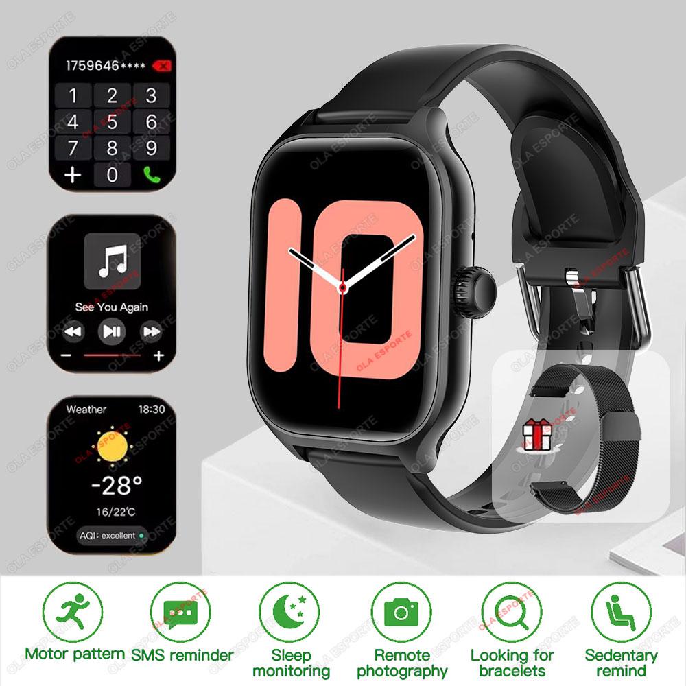Smartwatch Global Version GPS Tracker Bluetooth Call Heart Rate Monitor IP68 Waterproof Sports Fitness Smart Watch Men Women