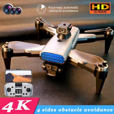 Новый профессиональный дрон K90 Max 4K HD ESC 3 камеры бесщеточный двигатель GPS 5G WIFI 360 обход препятствий складной квадрокоптер для аэрофотосъемки игрушка в подарок