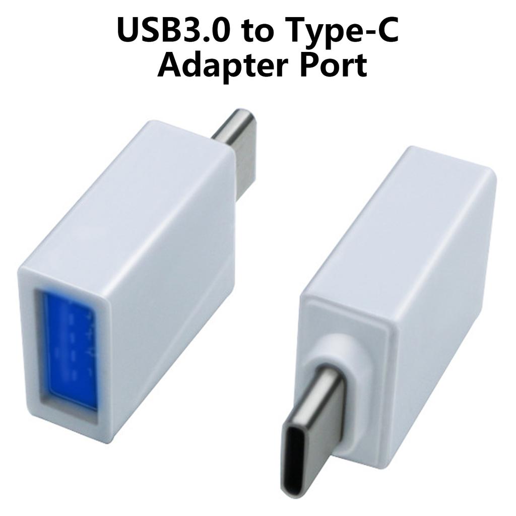 Адаптер OTG Type C Male to USB Female Быстрые и удобные преобразователи USB C to USB3.0 Поддержка передачи данных для нескольких устройств