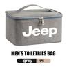 For Jeep Car Travel Portable Cosmetic Toiletries Bath Storage Bag Cherokee Wrangler JK Gladiator Compass Renegade Patriot AKL1