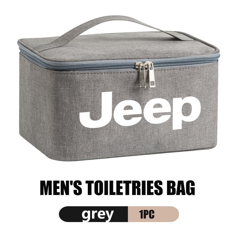 For Jeep Car Travel Portable Cosmetic Toiletries Bath Storage Bag Cherokee Wrangler JK Gladiator Compass Renegade Patriot AKL1