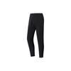 Solid Color Casual Elastic Drawstring Knitted Sports Pants Men Bottoms Black 952415501-1