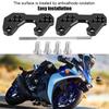 2 Pcs Motorcycle Rearset Base Foot Pegs Accessories for Yamaha MT03 YZF R3 2015 2016