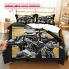 Kaká Pattern Bedding Home Decoration Birthday Gift (1 * duvet cover + 2 * pillowcase, without core),fan merchandise.
