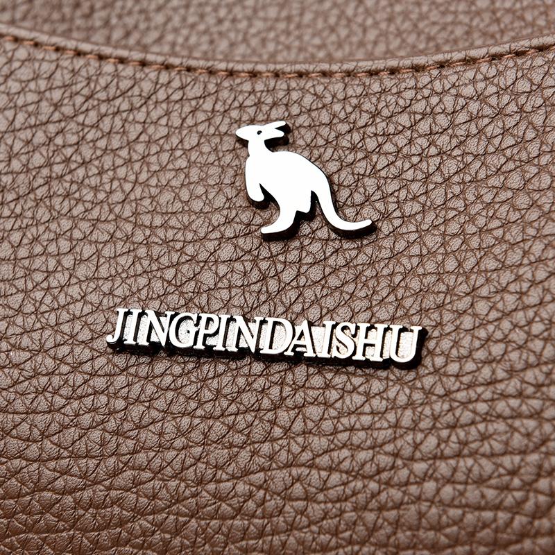 Женская сумка через плечо из ПУ большой вместимости