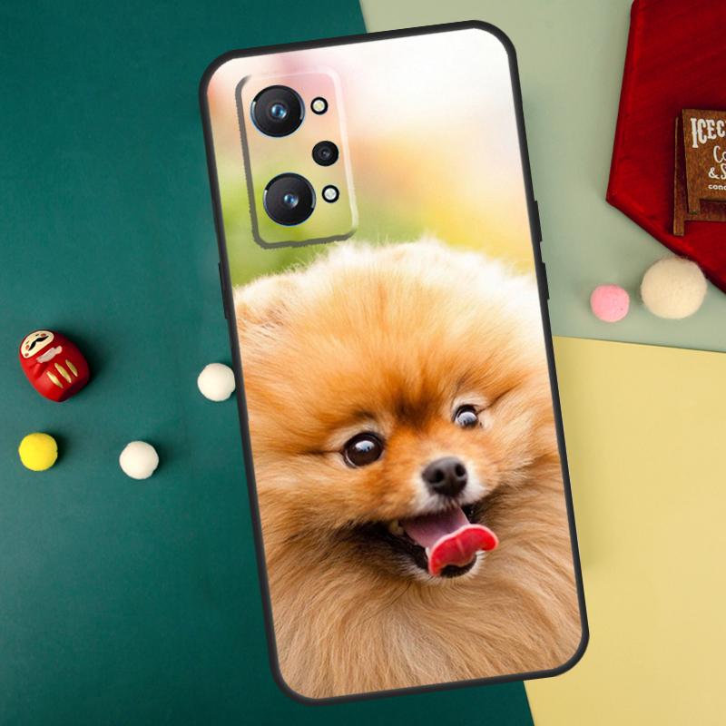 Pomeranian Dogs Dog Colorful For Realme GT7 Pro 15 13 10 11 12 14 Pro Plus C55 C71 C75 C67 C63 C61 C53 C35 C65 GT6 Case
